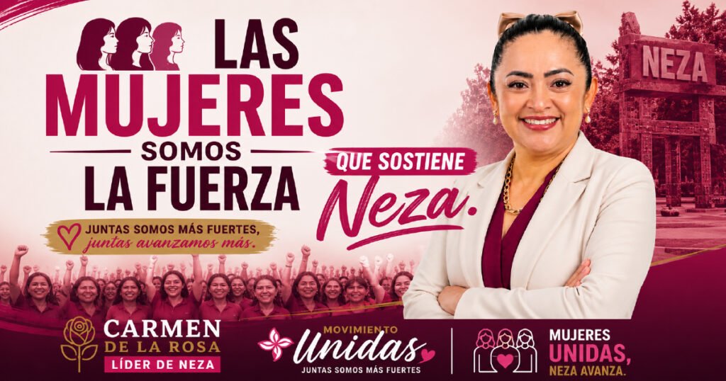 “Las mujeres no solo sostienen hogares… sostienen el futuro de Neza”